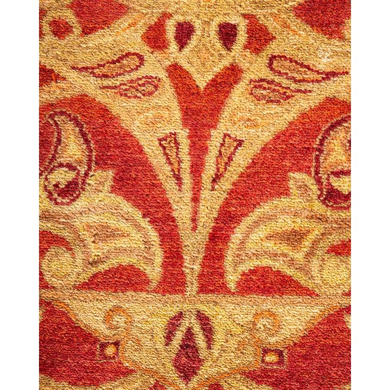 The Twillery Co.® Keenan One-Of-A-Kind Hand-Knotted Area Rug - Rust, 10'3" x 14'9"