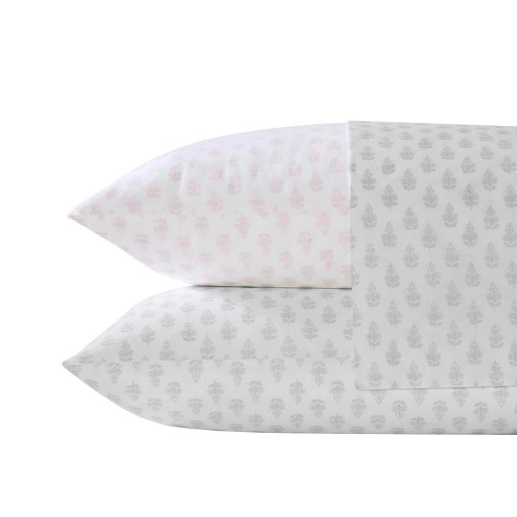 Laura Ashley Laura Ashley Printed Cotton Percale Sheet Set