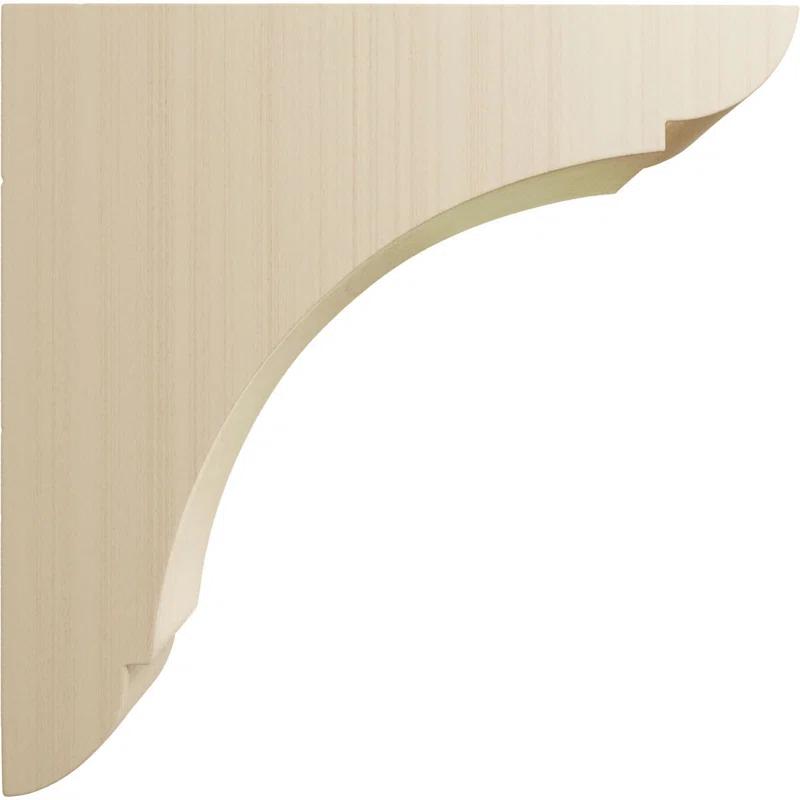 Ekena Millwork Olympic 6'' H x 1.75'' W x 6'' D Solid Wood Standard Bracket
