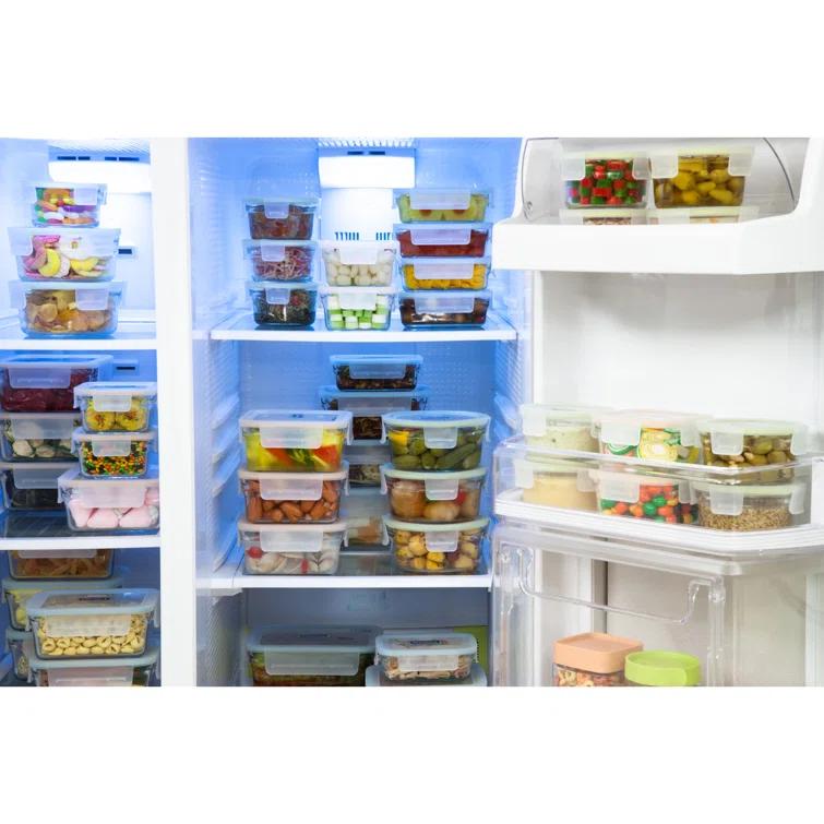 Glasslock Glasslock Oven and Microwave Safe Glass Food Storage Containers 14 Piece Set