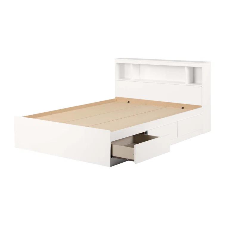 South Shore Reevo 3 Drawer Mate's & Captain's Bed with Bookcase by Southshore