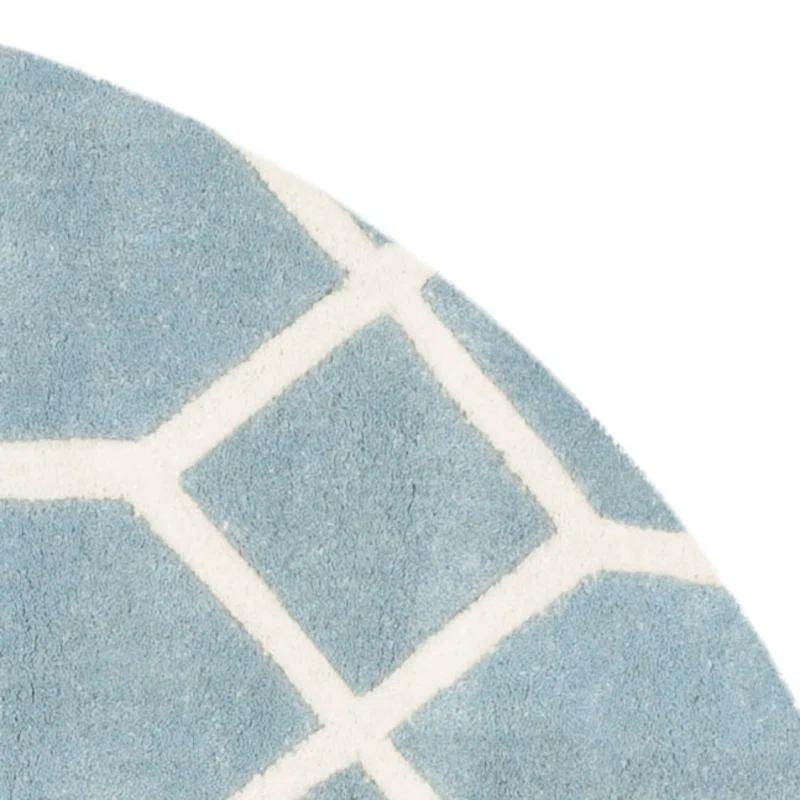 George Oliver Deedie Hand Tufted Wool Geometric Rug