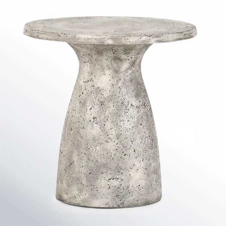 Adainville 16'' Stone Outdoor Side Table