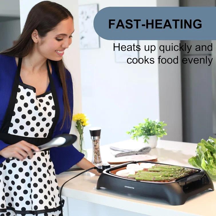 Ovente OVENTE Non-Stick Electric Grill