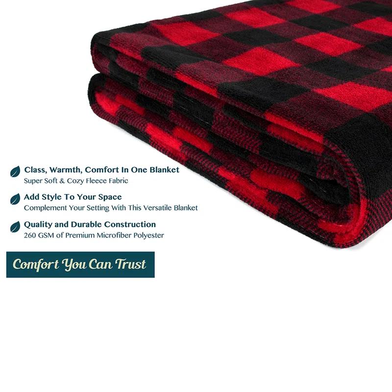 Pavilia  Super Soft Warm Cozy Lightweight Blanket & Reviews | Wayfair
