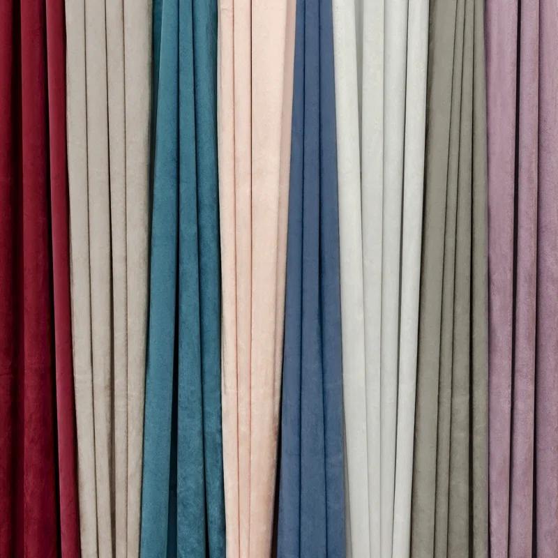 Eclipse Eclipse Harper Velvet Absolute Zero Blackout Window Panel