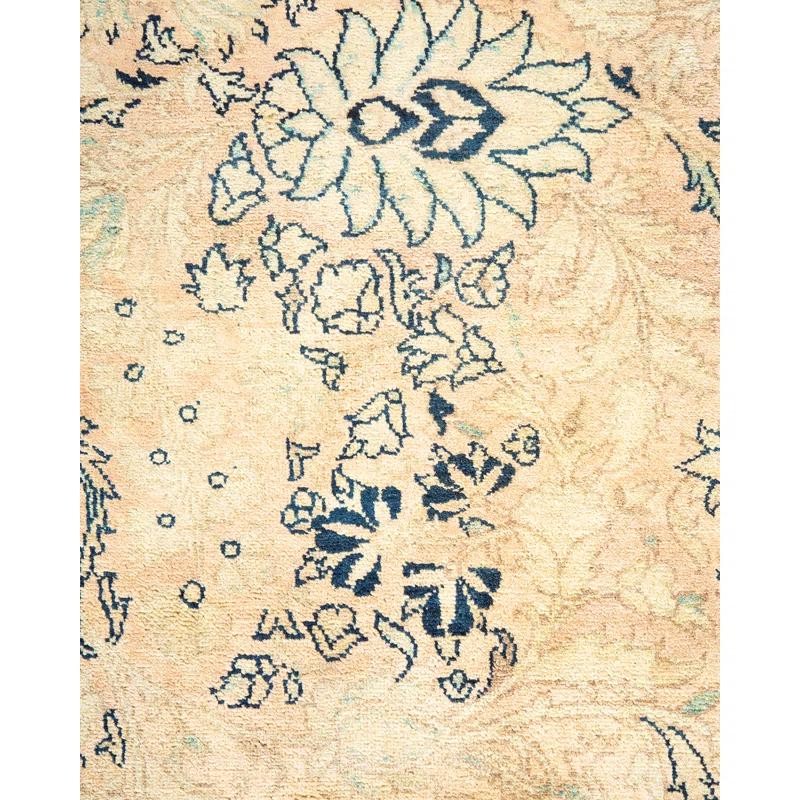 Isabelline Sholom One-of-a-Kind 6' 2" X 9' 0" 2000s Wool Area Rug in Beige