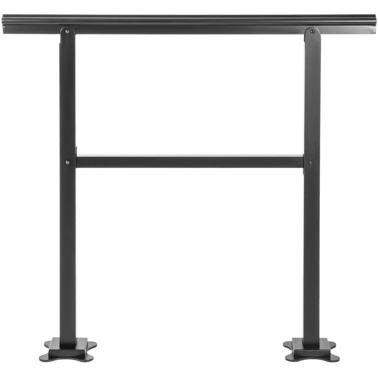 VEVOR Stair Railing Kit Aluminum Handrail Flexible Outdoor Deck Hand Rail