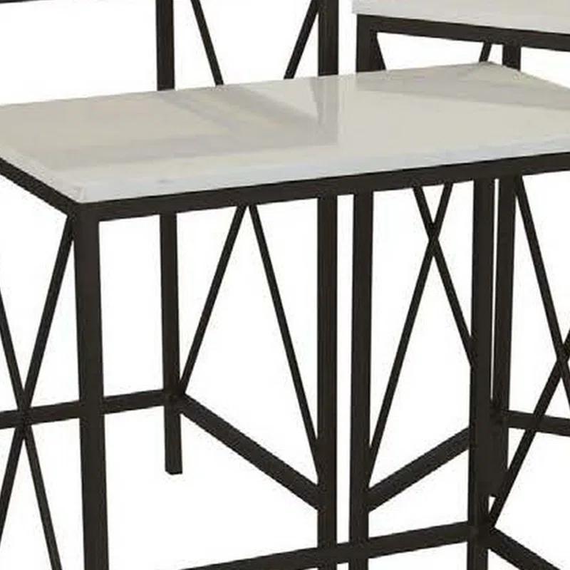 Benjara Zoe Plant Stand