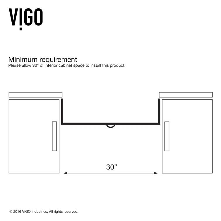 VIGO VIGO 36" Mercer Stainless Steel Undermount Kitchen Sink with Accessories VGR3620CK1