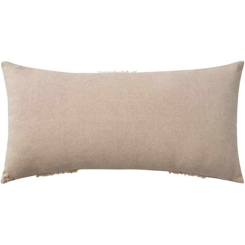 Mina Victory Embroidered Cotton Reversible Pillow Cover