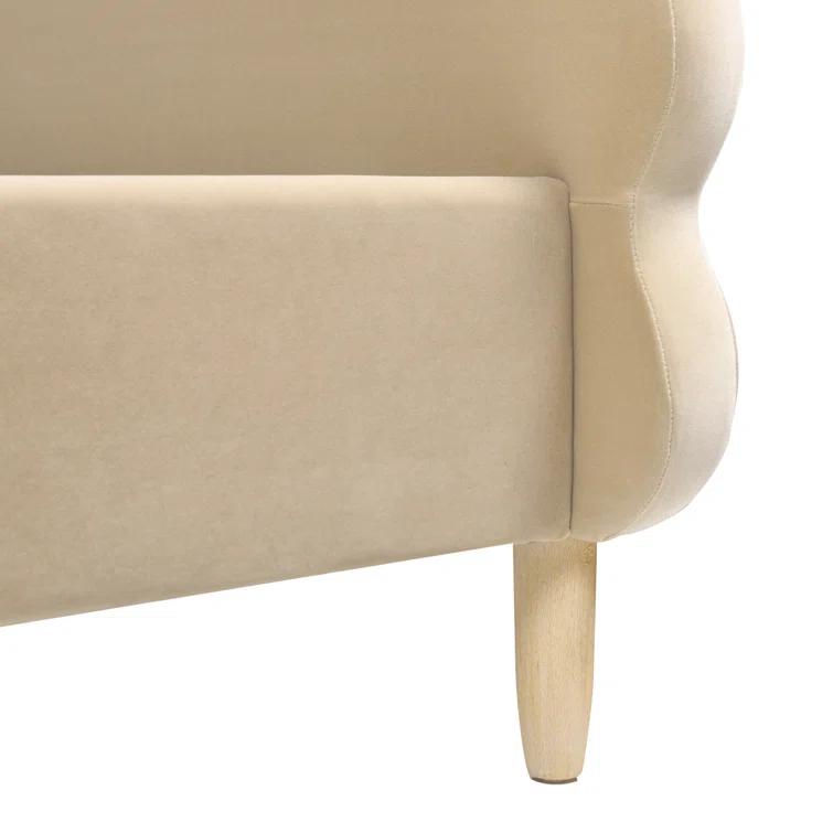 Henley Upholstered Scalloped Bed