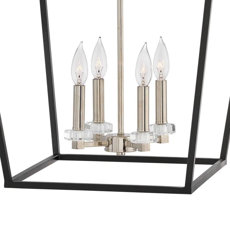 Hinkley Stinson 4 - Light Lantern Geometric Chandelier