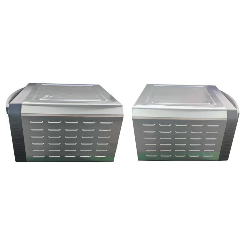 Equator Advanced Appliances Equator ELECTRIC PIZZA OVEN Multi Program w/ Baking Stone Countertop 0.5cf 110V | Wayfair