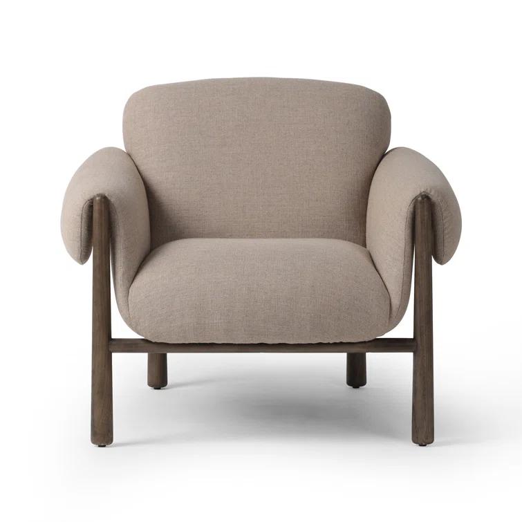 Four Hands Olia Leather Armchair | Perigold