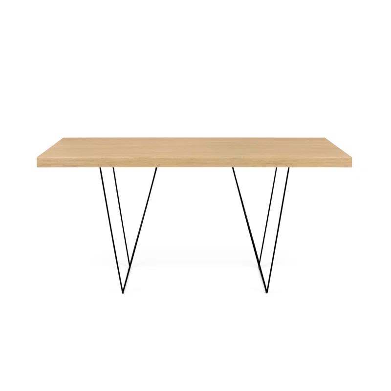 Orren Ellis Frethi Metal Base Dining Table
