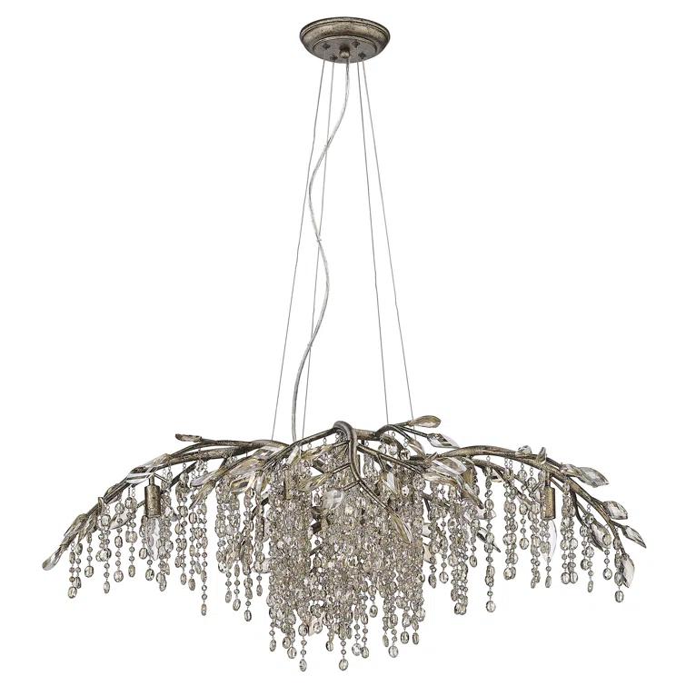Willa Arlo™ Interiors Montriel 12 - Light Dimmable Geometric Chandelier