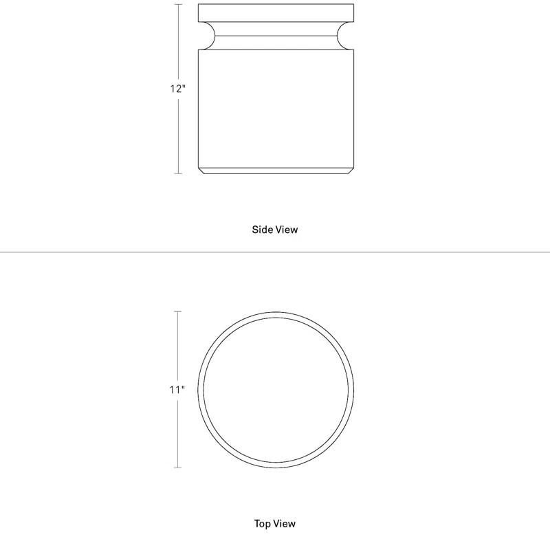 Blu Dot Turn Solid Wood Tray Top End Table