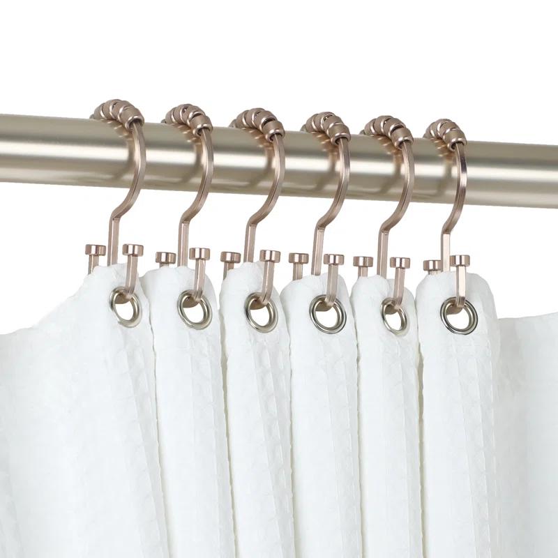 Utopia Alley Deco Steel Shower Curtain Hook (Set of 12)