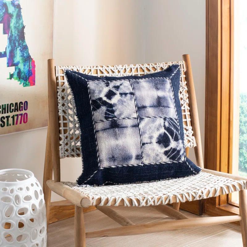 Safavieh Dip Dye Patch Throw Pillow | Wayfair