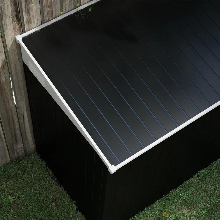 Outsunny Metal Lean-to Storage Shed