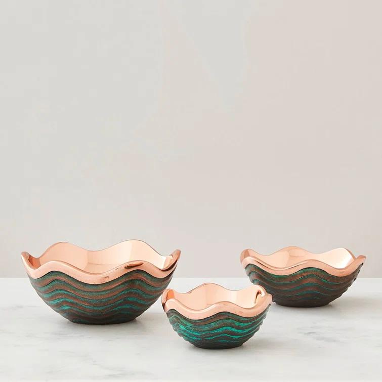 Nambé Nambe Copper Canyon Bowl    5 In Dia