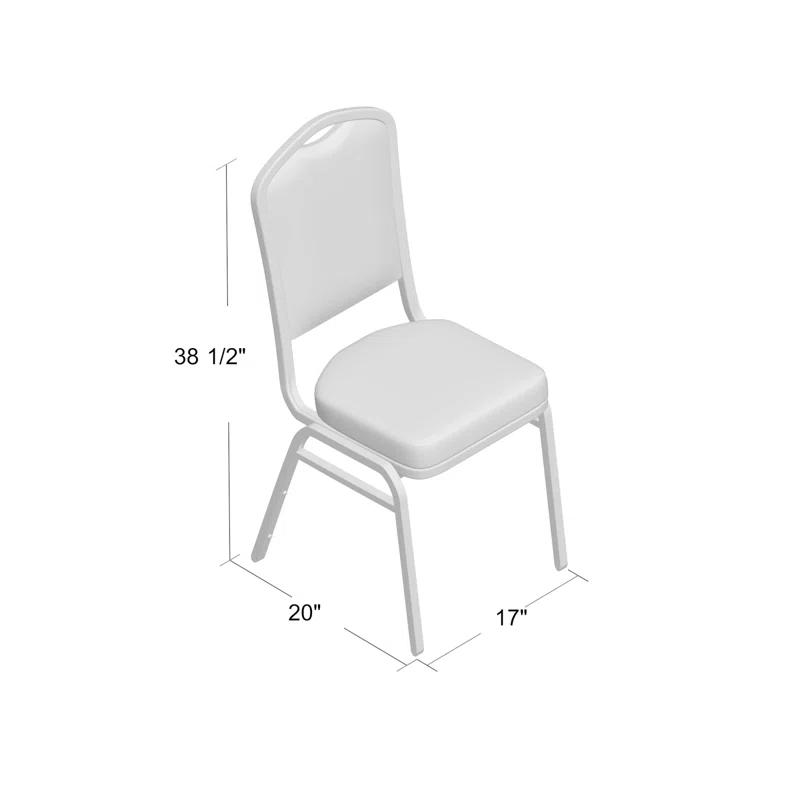 Flash Furniture Aurelia Metal Stackable Banquet Chair