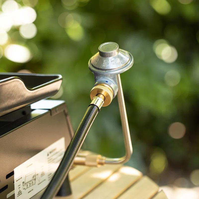 Royal Gourmet Royal Gourmet 5 Feet Propane Hose Adaptor, 1 Lb Portable Appliance to 20 Lb Lp Tank Converter with Type 1 Connection, Black