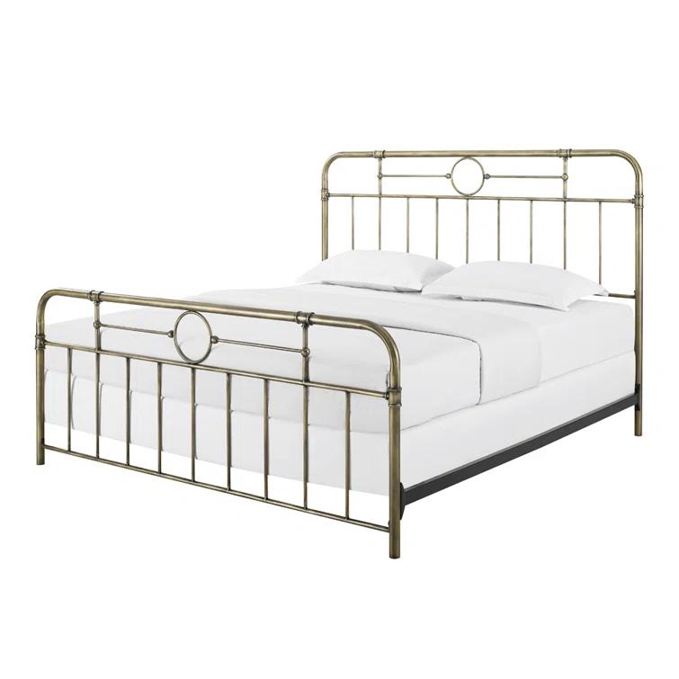 Winston Porter Bronny Metal Open-Frame Bed