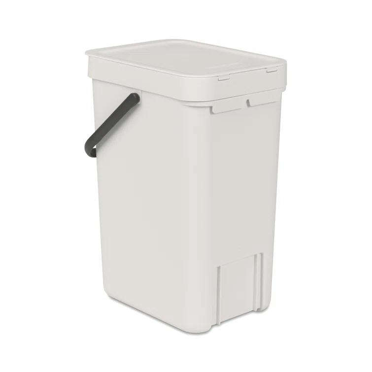 Brabantia Sort & Go Plastic Recycling Bin, 3.2 Gallon