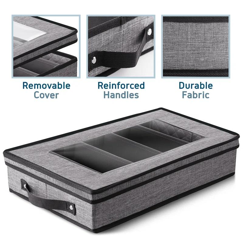 Fabric Dinnerware Storage Set