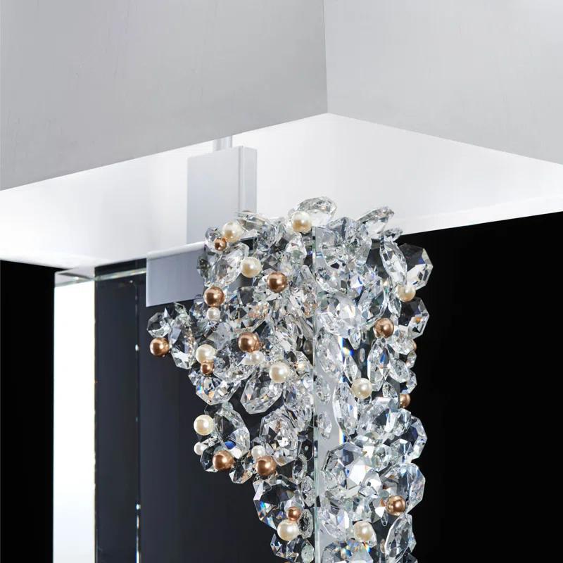 Schonbek Forever Auroa Metal Table Lamp