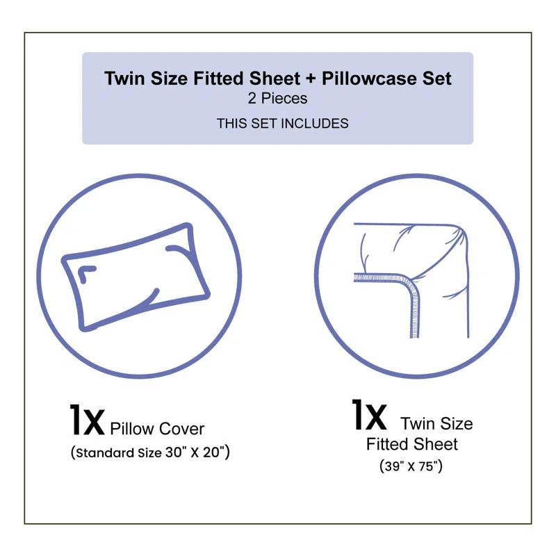 Microfiber Sheet Set (Set of 2)