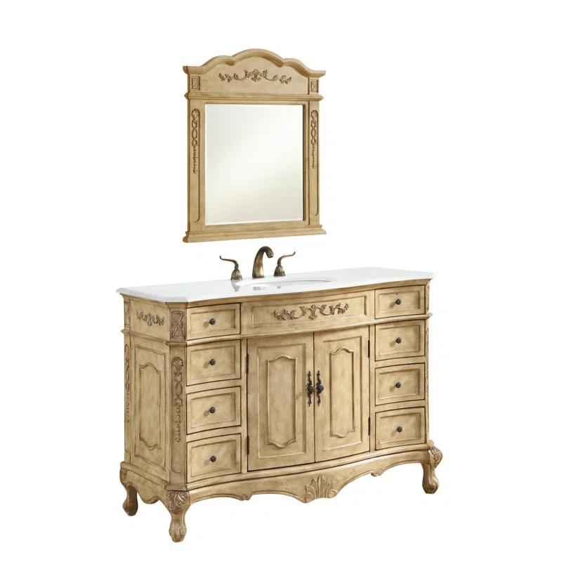 Elegant Kitchen and Bath Elegant Kitchen and Bath 48 Inch Single Bathroom Vanity