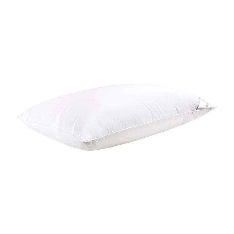 King Size White Down and Feather Soft Pillow
