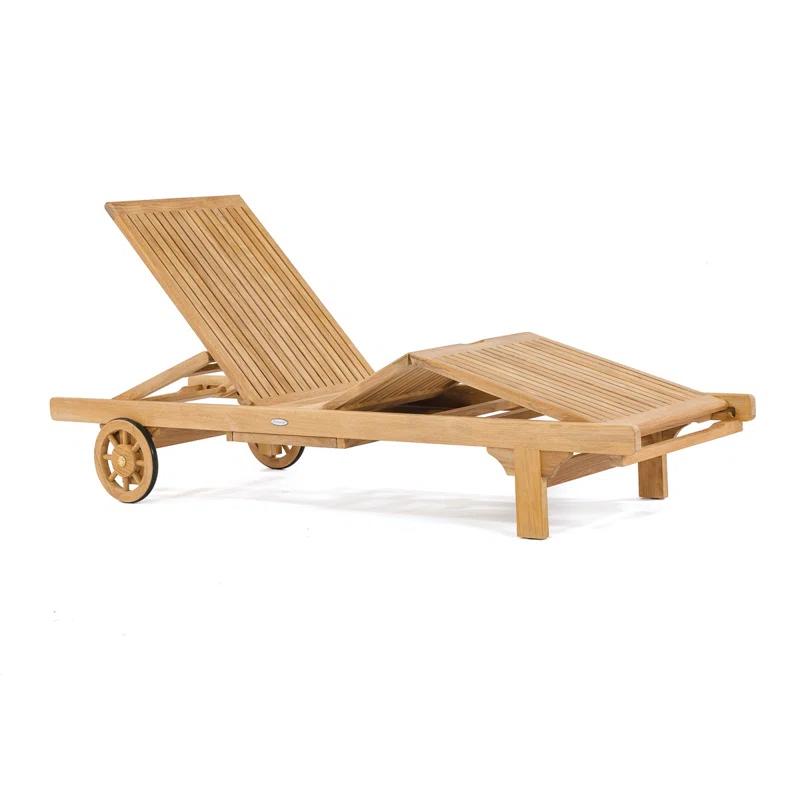 Westminster Teak Teak Somerset Chaise Set (Set of 2)