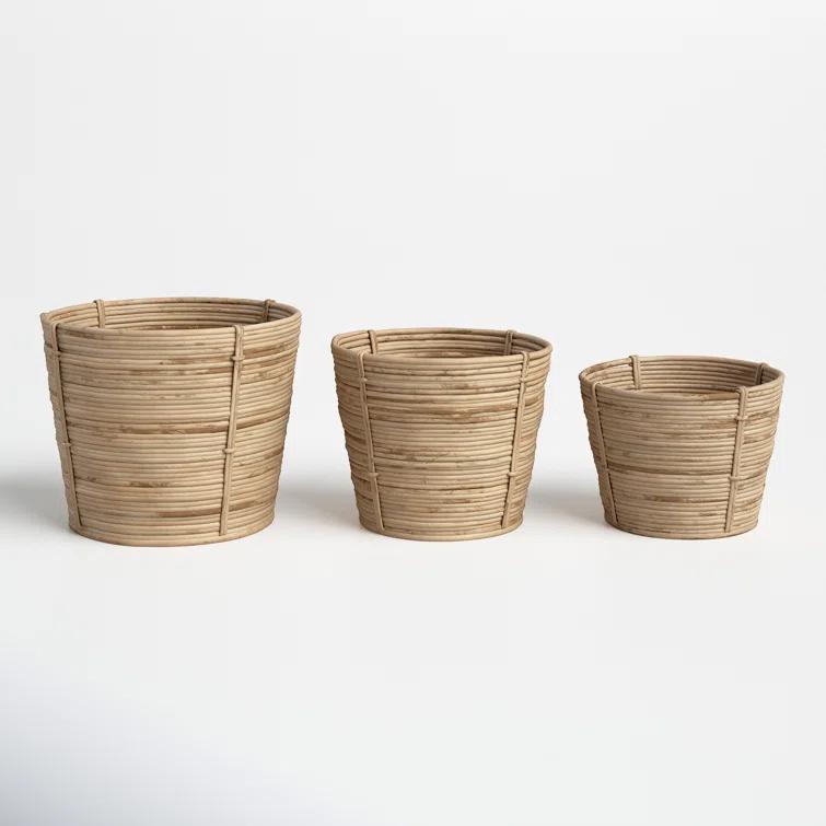 Handmade Seagrass Basket - Set of 3