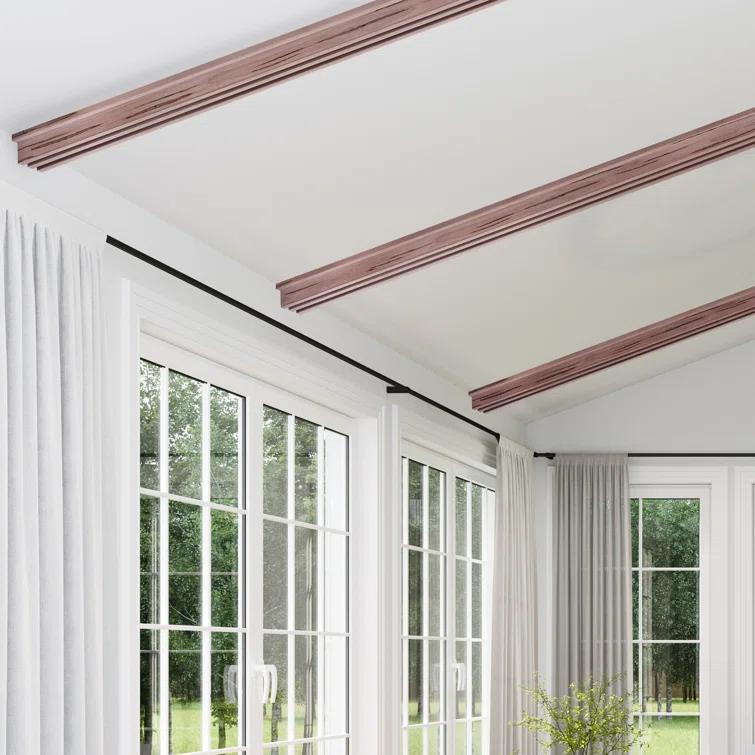 Ornamental Mouldings Natural Industrial Slat Beam 5-1/2"X3-1/8"X92"