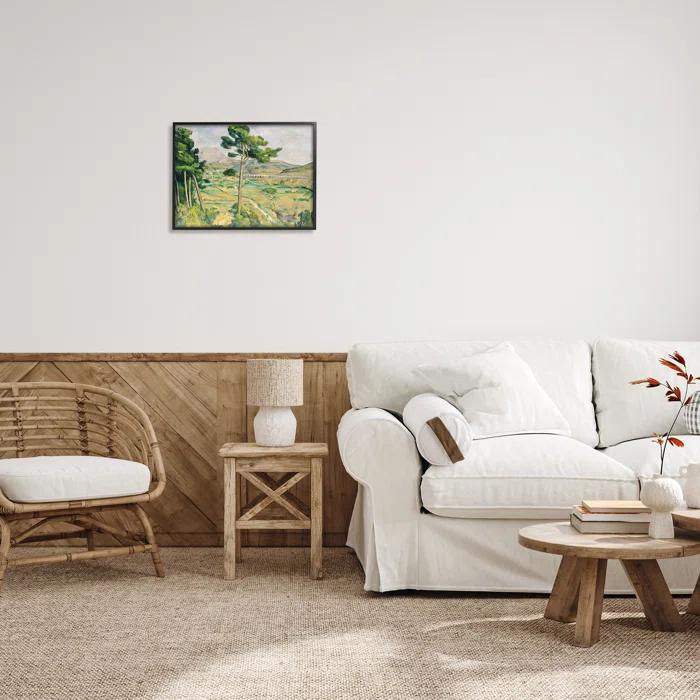 Stupell Industries " Rural Scenery Distant " by Lettered And Lined Painting Print