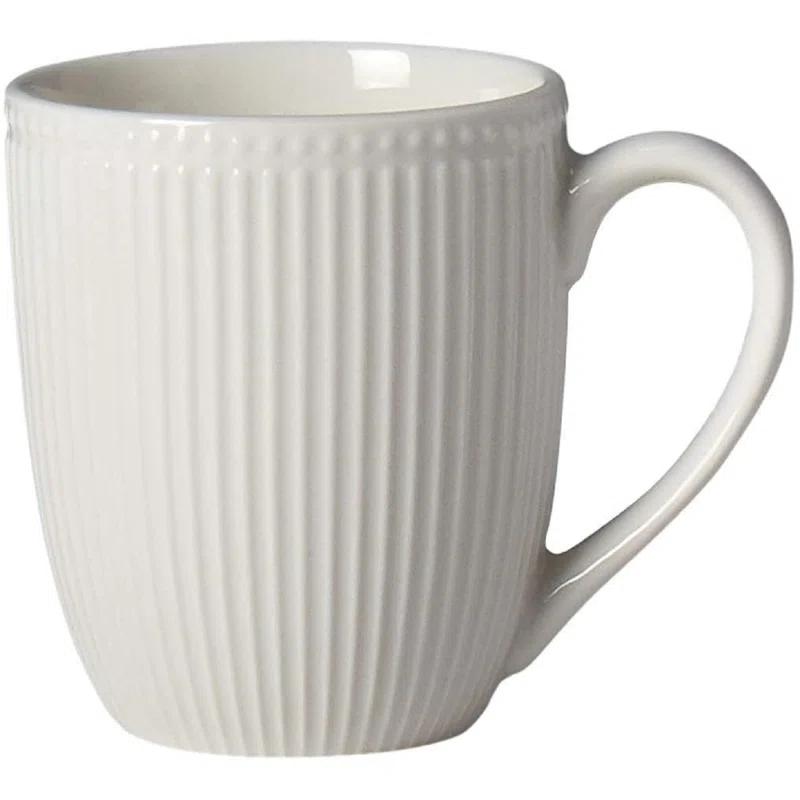 Tabletops Gallery Tabletops Gallery Fleur 16 Piece Dinnerware Set Embossed Bone White Porcelain (Dinner Plate, Salad)