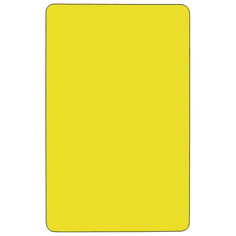 Goddard 24''W x 48''L Rectangular HP Laminate Activity Table - Adjustable Legs