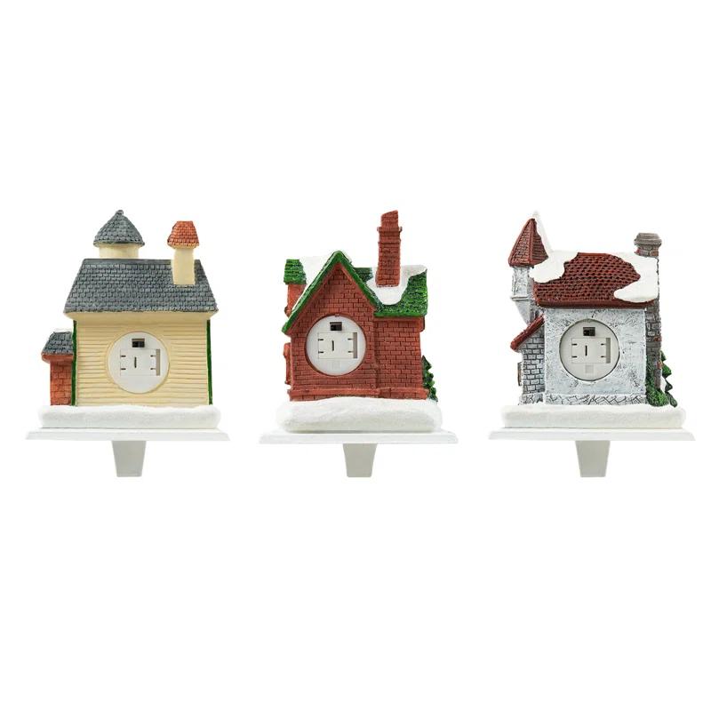 Glitzhome House Stocking Holder
