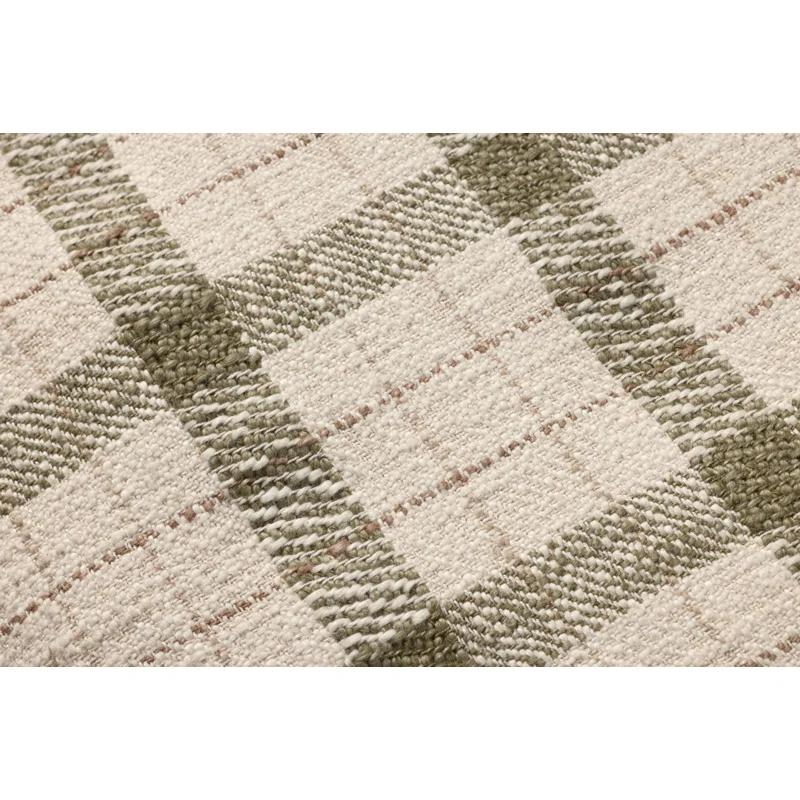 Wallace Pouf by Chris Loves Julia x Loloi - Cream