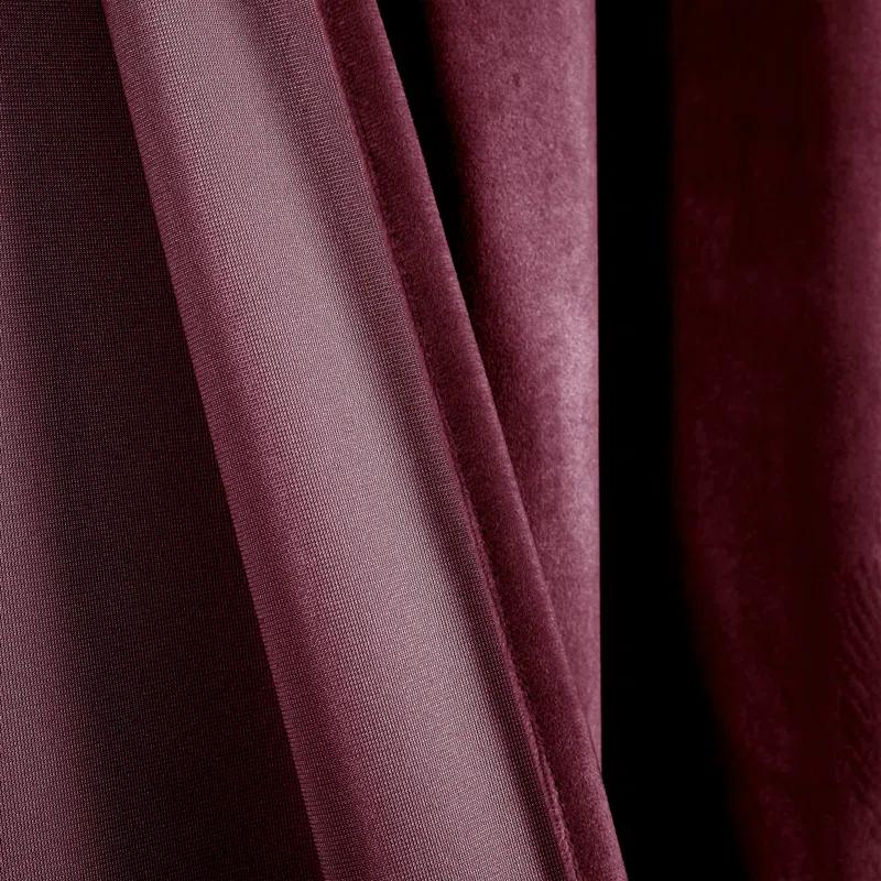 Lush Decor Prima Velvet Solid Velvet Solid Room Darkening Thermal Curtain Panels (Set of 2)