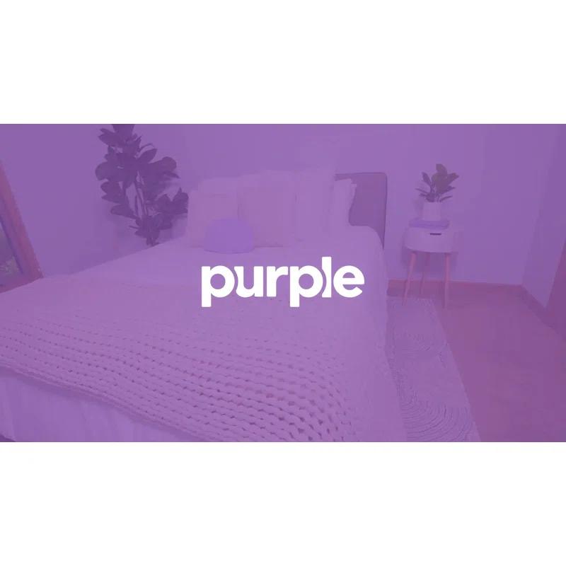 Purple Purple Waterproof Mattress Protector Standard