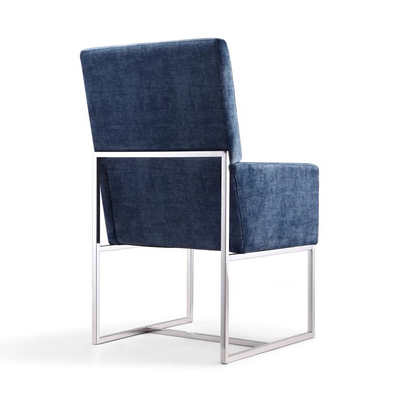 Orren Ellis Element Tufted Velvet Upholstered Arm Chair