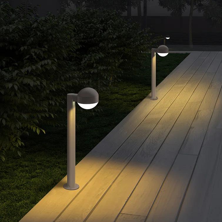 SONNEMAN Reals Integrated LED Metal Bollard Light