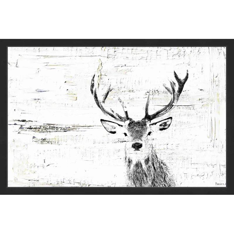 " Inquisitive Deer " Painting Print