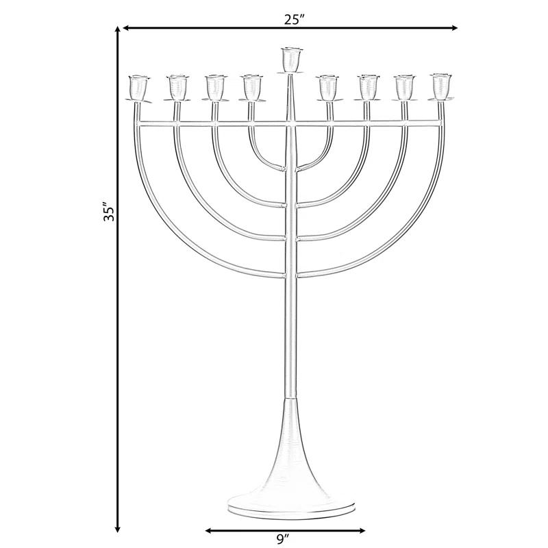 Vintiquewise Metal Menorah