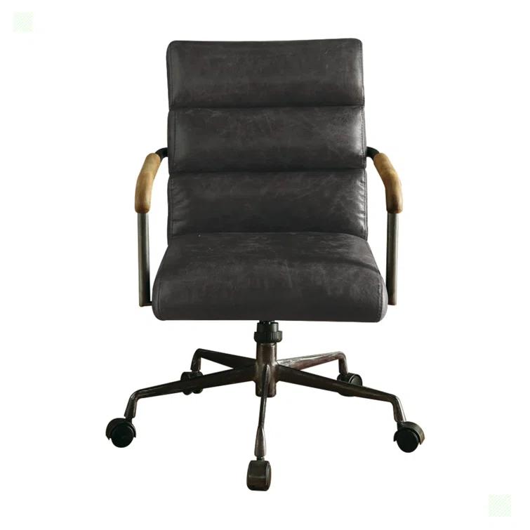 Harith Genuine Leather Office Chair
